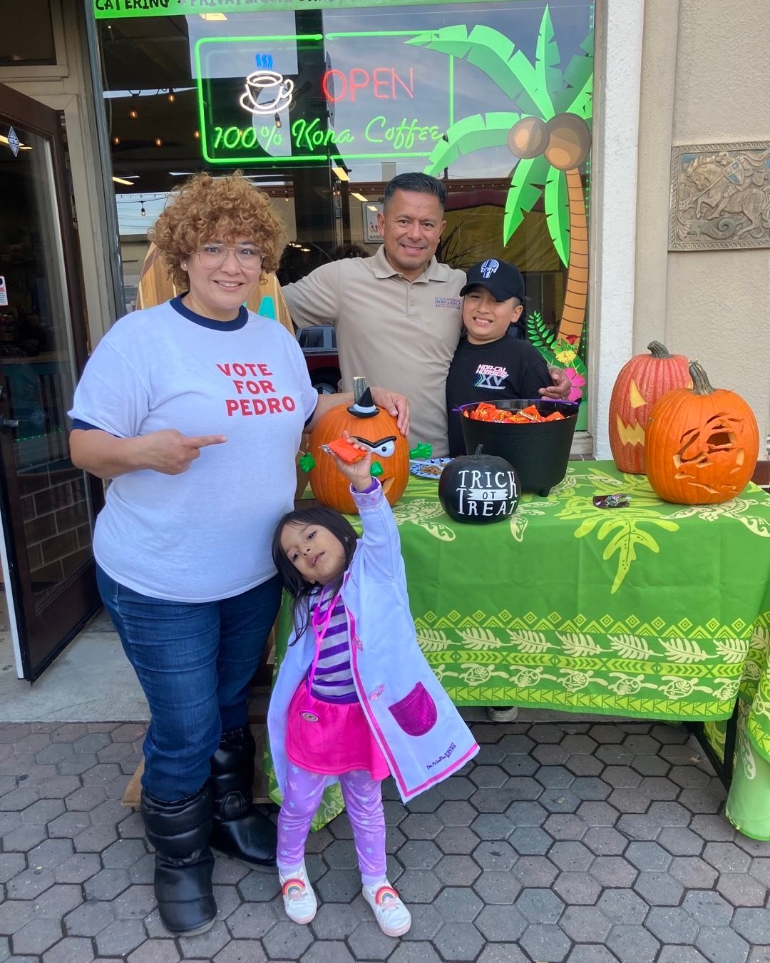 Costume contest! I think my wife&rsquo;s costume was the best!! God bless